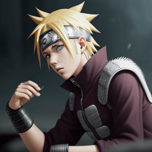 AI generated: Naruto playing valorant while listening to taylor swift songs
