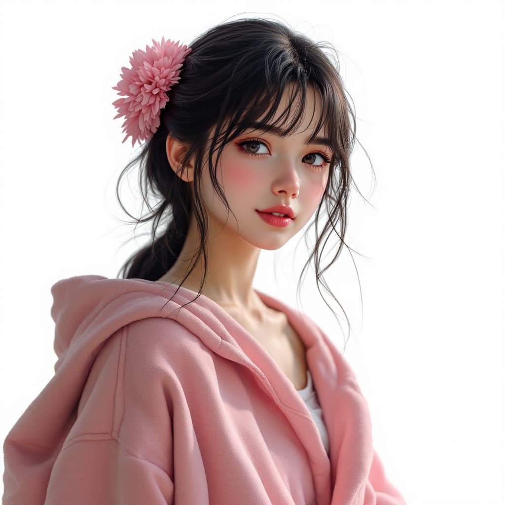 AI generated: Hyper realistic preteen girl 
