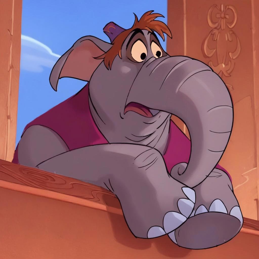 Abu Elephant- Aladdin - Image 1