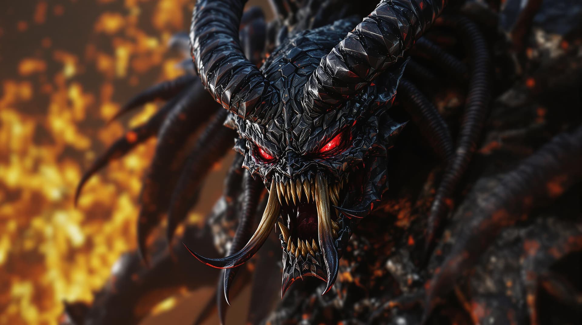 AI generated: devil predator, ultra detail, full detail, rich style, realistic 3D, 4k, micro details --ar 2:3 --s ...