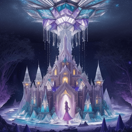 AI generated: Embark on a delightful escapade to the Crystal Empire, a place of wonder and enchantment. Imagine a ...