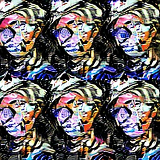 AI generated: Create an AI-generated artwork that personifies the concept of identity, embodying the idea of 'self...