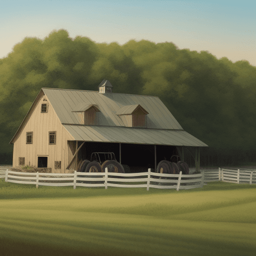 AI generated: Stumpf farm