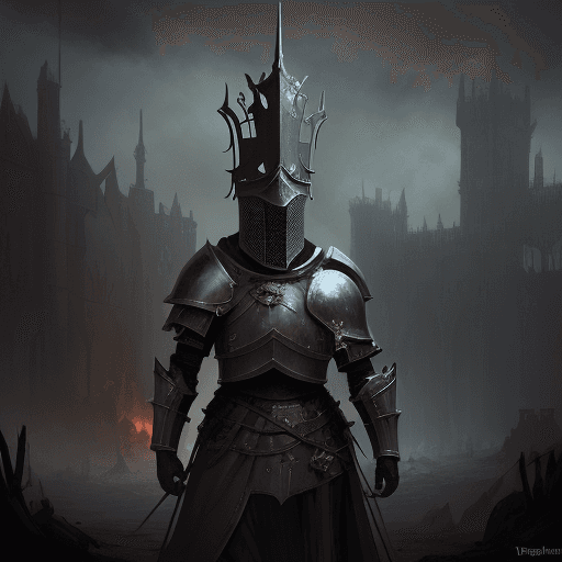 AI generated: steam knights dark fantasy