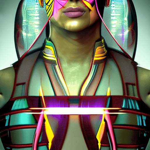 AI generated: twi'lek woman, in action, photorealistic digital painting, symmetrical, highly detailed, digital pai...