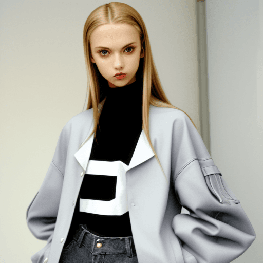 AI generated: woman wearing the 00s fashion clothes

