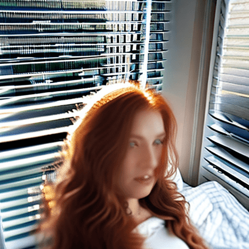 AI generated: iphone photo sexy woman, long curly ginger hair, perfect eyes, (freckles:0.6), light makeup, unbutto...