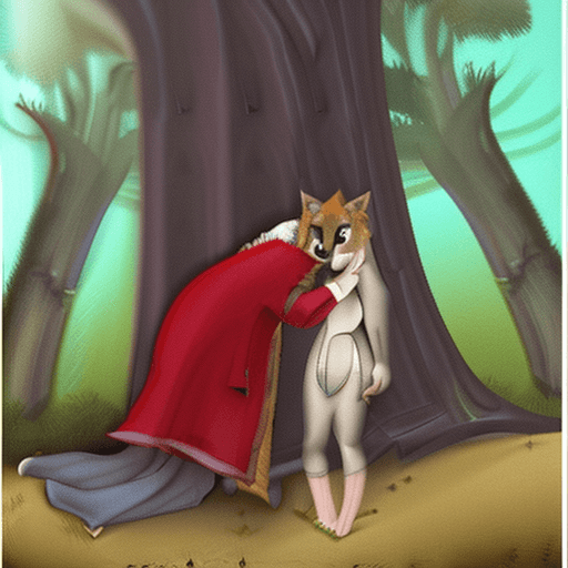 AI generated: little red riding hood having sex with the wolf, insanely detailed, (masterpiece)