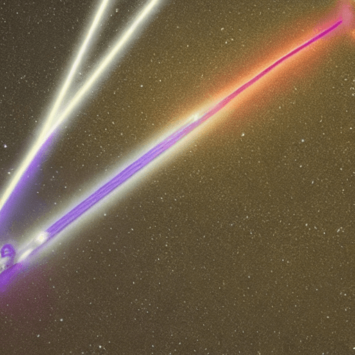 AI generated: ufo beam is coming