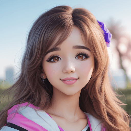 AI generated: close up portrait photo, pokimane, <lora:PokimaneV2:1>