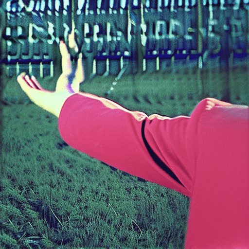 AI generated: album cover, close up of person in a field, moody, dark, ed repka