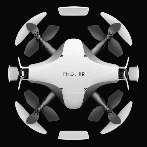 AI generated: Please generate a logo focused on the cinema project related to the use of drones in the film indust...