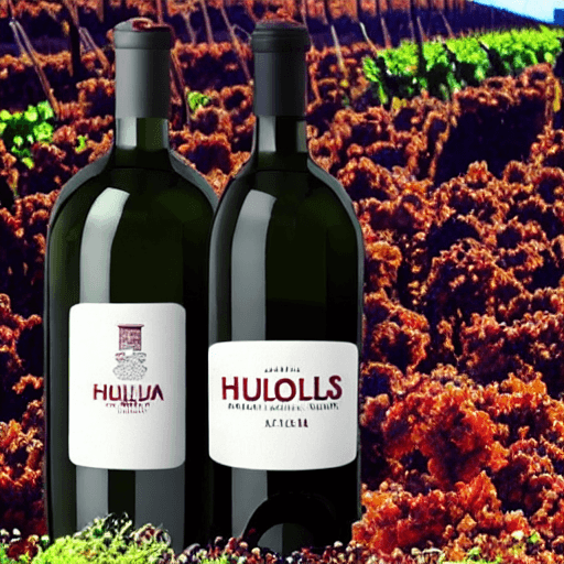 AI generated: vino del condado de huelva sobre bollullos

