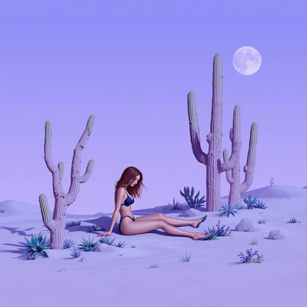 AI generated: QT - Desert Queen