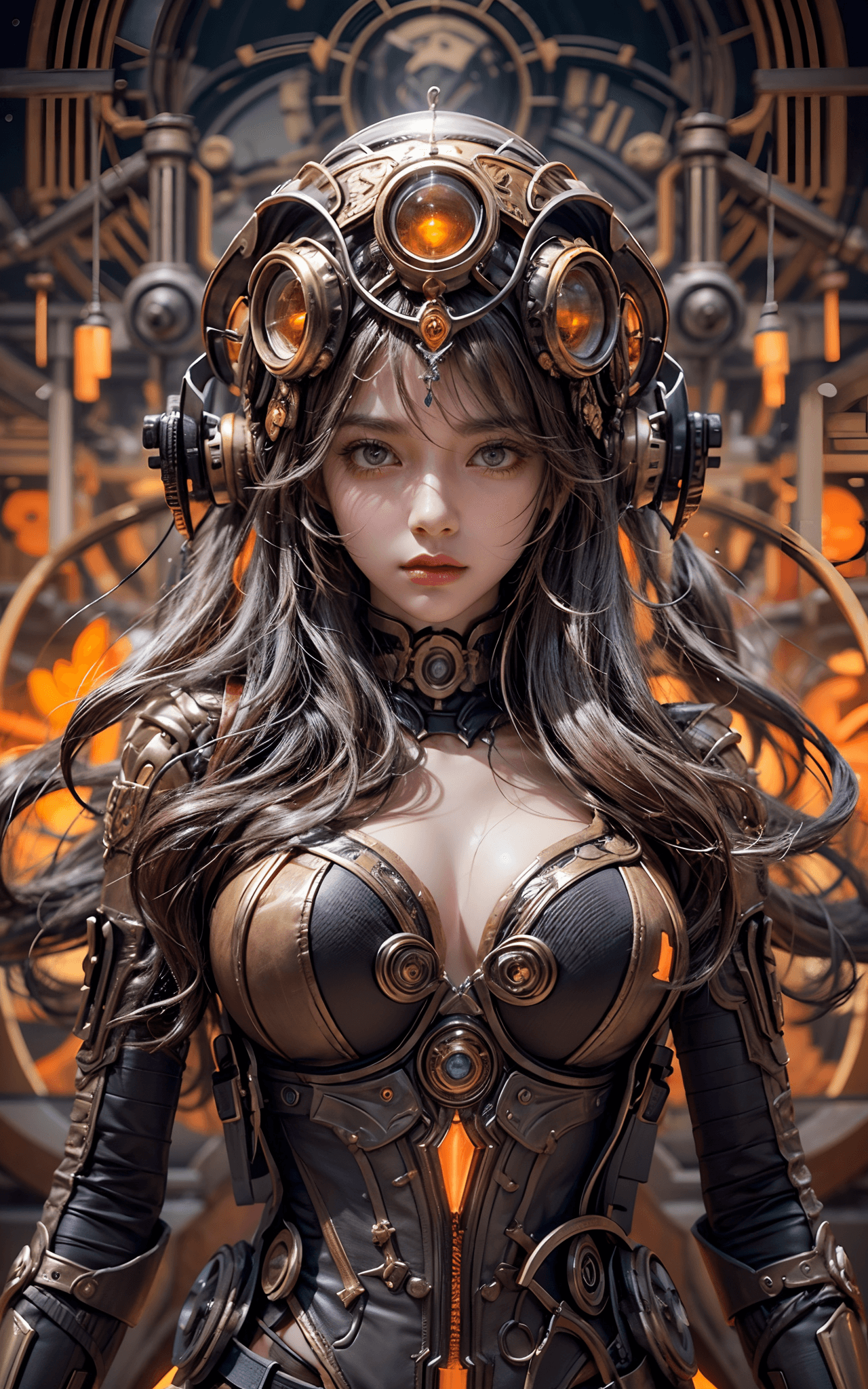 AI generated: (Masterpiece, professional work, award winning), ultra realistic illustration, centered, mid shot, f...