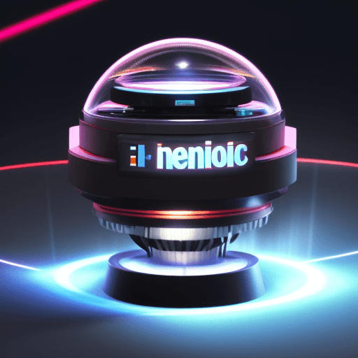AI generated: hazme una imagen redonda que se vea de frente "Electronica" , "Impresion 3D" y "Trabajos con Laser",...