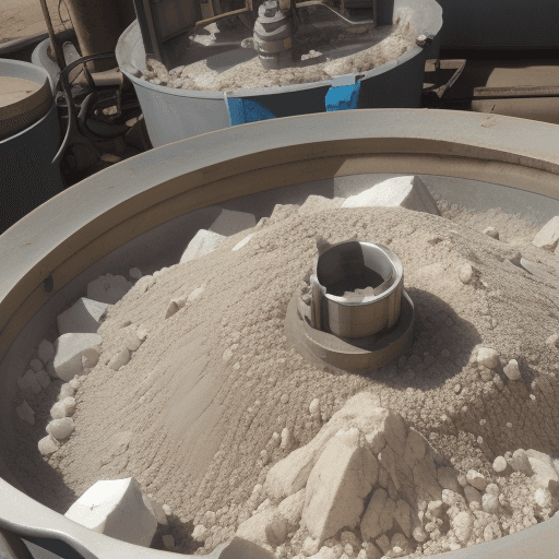 AI generated: minerals processing
