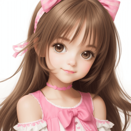 AI generated: create a cute girl pic 

