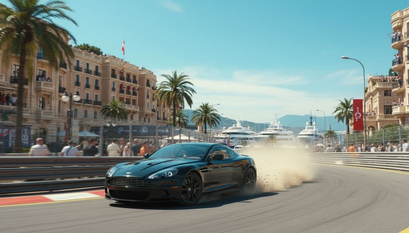 AI generated: Rally in Monaco