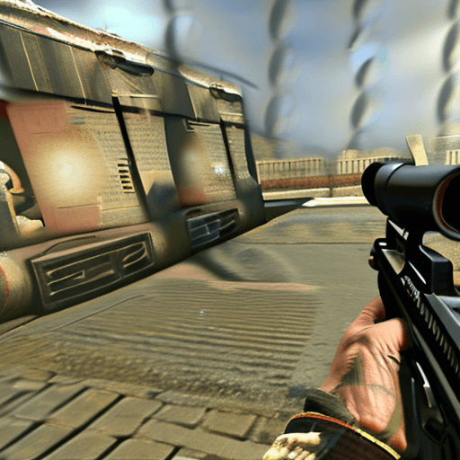 AI generated: call of duty black ops 1 ps3, in the style of rtx on, incoherents, raw, confrontational figures, mil...