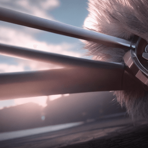 AI generated: Photo of a ultra realistic Razor's edge, dramatic light, pale sunrise, cinematic lighting, battered,...