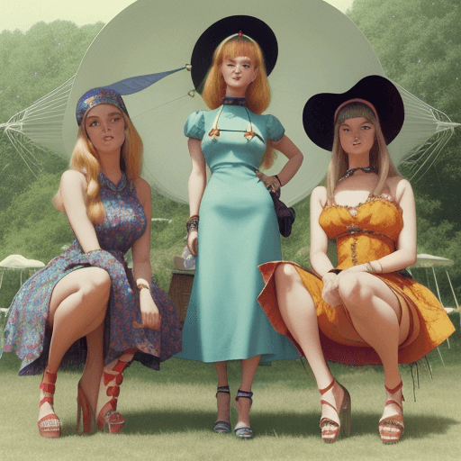 AI generated: FrGothic NikonD7000 Hyper realistic , beautiful funny anime , high fashion model, hi heels , sandals...