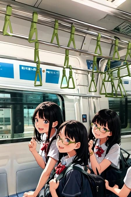 JR East E235 series / train interior - Image 5