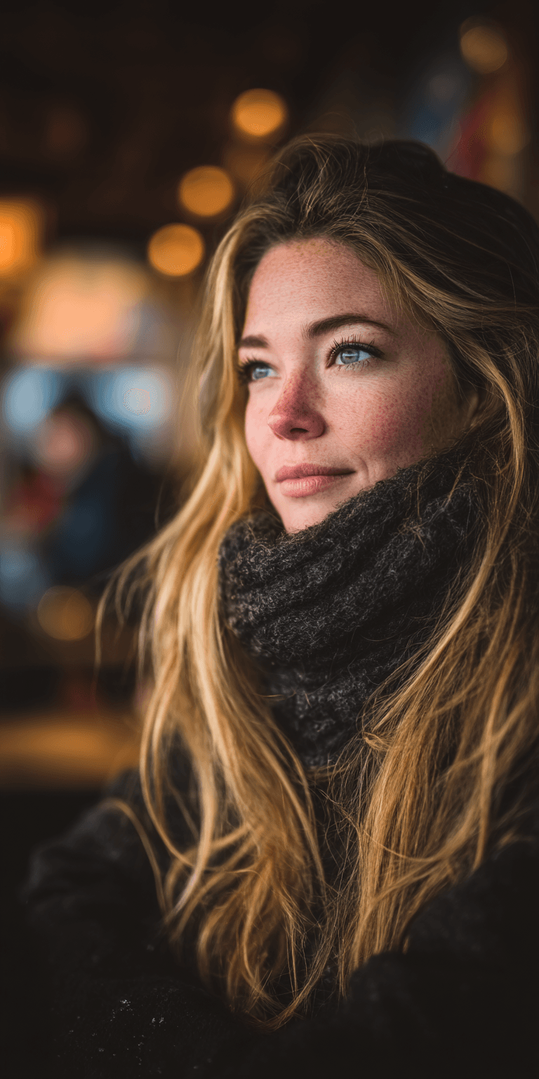 AI generated: blond woman, atmospheric lighting --chaos 75 --ar 1:2 --profile fkuo5yb --stylize 750 --v 7