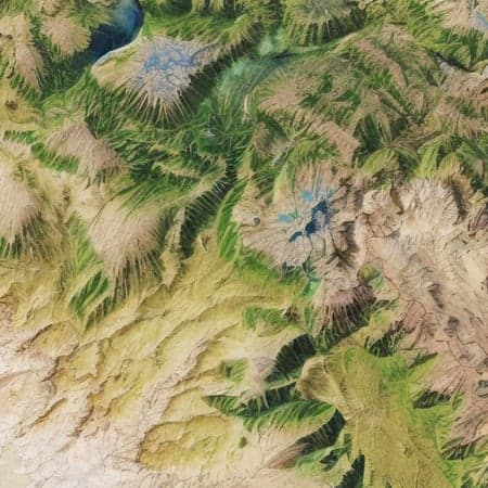 Earth Satellite Image Map Generator Mix