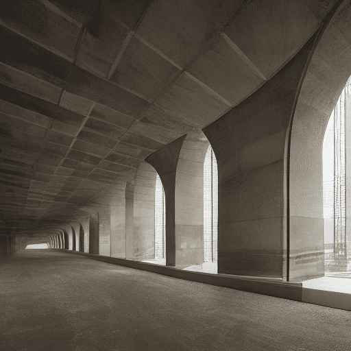 AI generated: ephemeral architecture