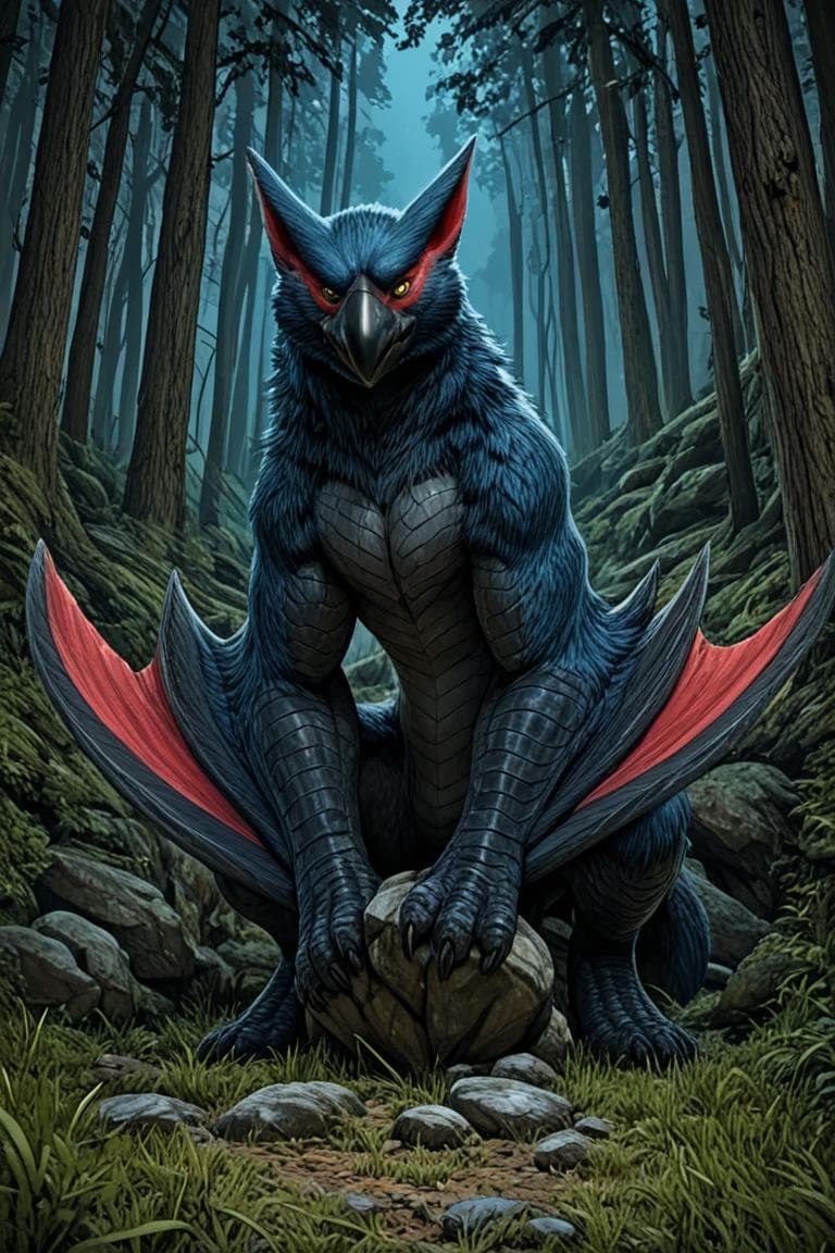 Nargacuga (Monster Hunter) Pony/iLLus/Noob