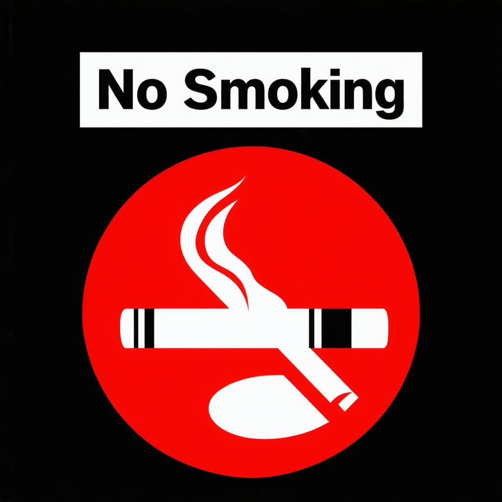 AI generated: Craft
Create a bold and visually striking no-smoking poster that effectively communicates its messag...