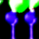 AI generated: horror mickey mouse in a post apocalyptic world, highly detailed face by greg rutkowski and magali v...