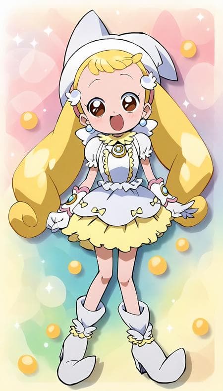 hana makihatayama 巻機山 花(ハナちゃん) - magical doremi (ojamajo doremi) [Illustrious + pony + SD1.5]