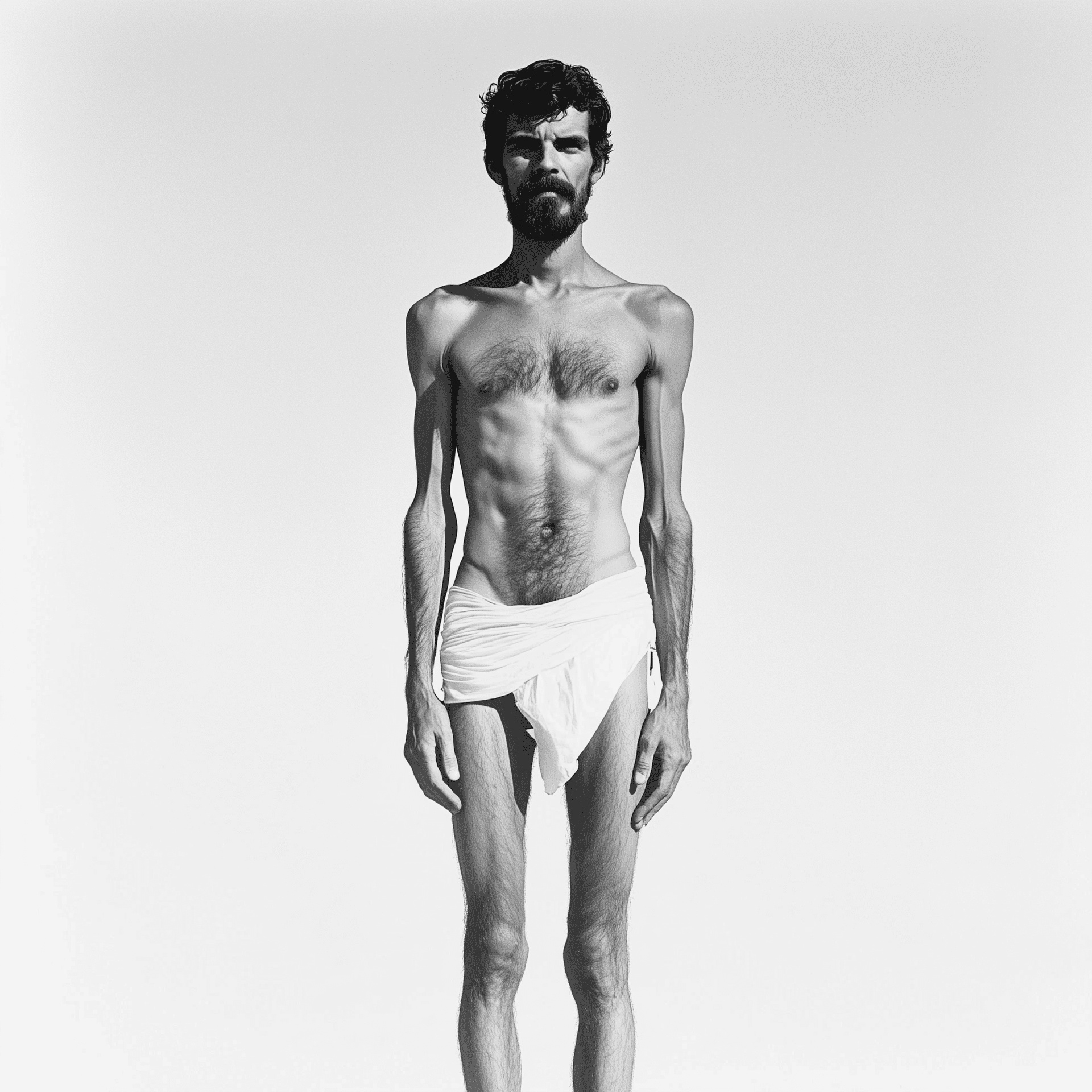 AI generated: full shot, full-length portrait, wide field of view, centered, showing entire body, award-winning ci...