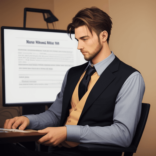 AI generated: a guy needs to have many professions