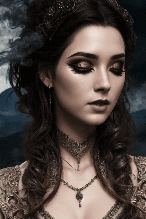 AI generated: (masterpiece:1 0),((Scottish:0.3)),((European:0.5)),((very pale skin:0.5)),((young witch)),practices...