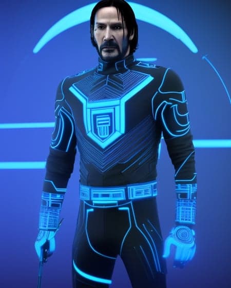TRON (1982) style