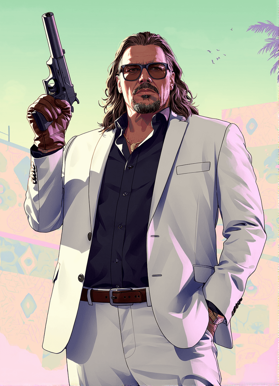 GTA6 art style for ZImageTurbo / Chroma
