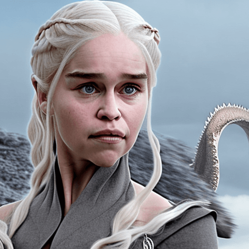 AI generated: daenerys targarien
science fiction
futur