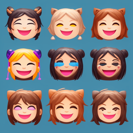 AI generated: create emoji pack from this image