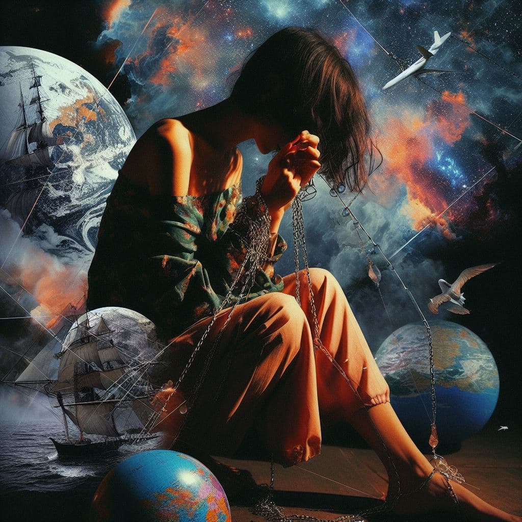 AI generated: BEAUTIFUL PICTURE digital art If a blind hope is not enough for you If you land in a dream trap If y...