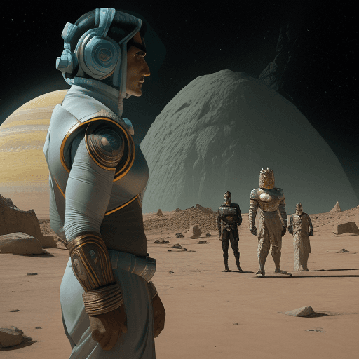 AI generated: The film "Khan Ata from Saturn" is an exciting science fiction story about Khan Ata, an archaeologis...