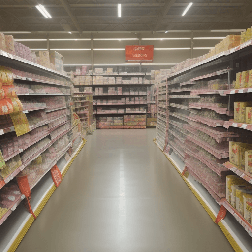 AI generated: an image for a banner ,for sell retail products
