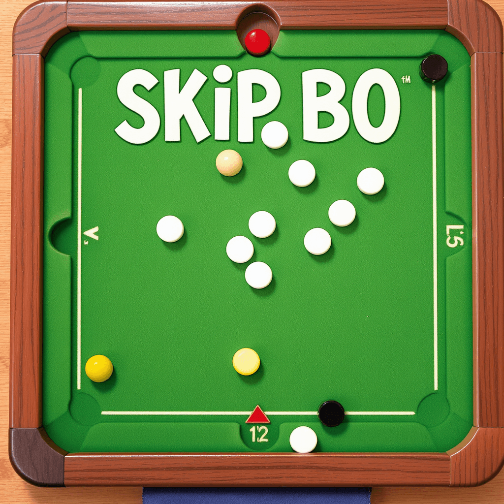 AI generated: Tournoi annuel de Skip Bo