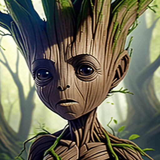 AI generated: groot 