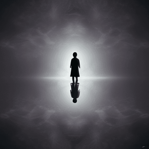 AI generated: foto realista, dramática del subconsciente que refleje que dirige la vida de las personas en el 95% ...