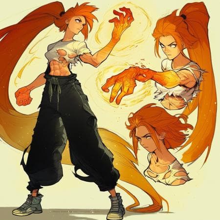 Dynamic Character Design/Model Sheets - Image 1