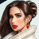 AI generated: portrait, (mixed ayanajfalistasd15) Mistress, Short, Toned, Oval Face, Olive Skin, Dark Brown Hair, ...