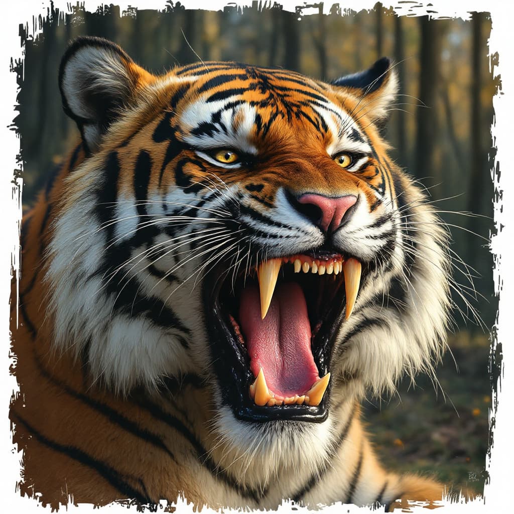 AI generated: Tigers ate my face, politiical party